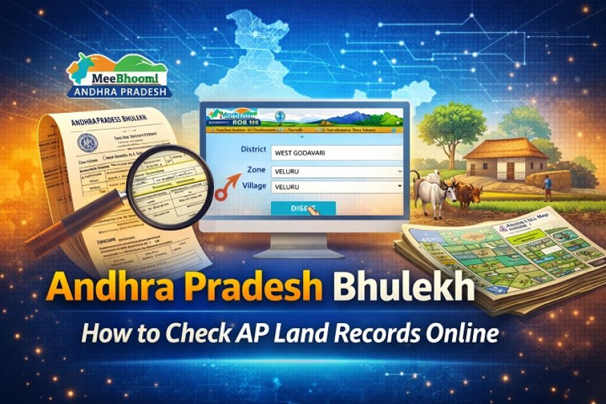 Andhra Pradesh Bhulekh – AP Land Records, Adangal & 1B Online
